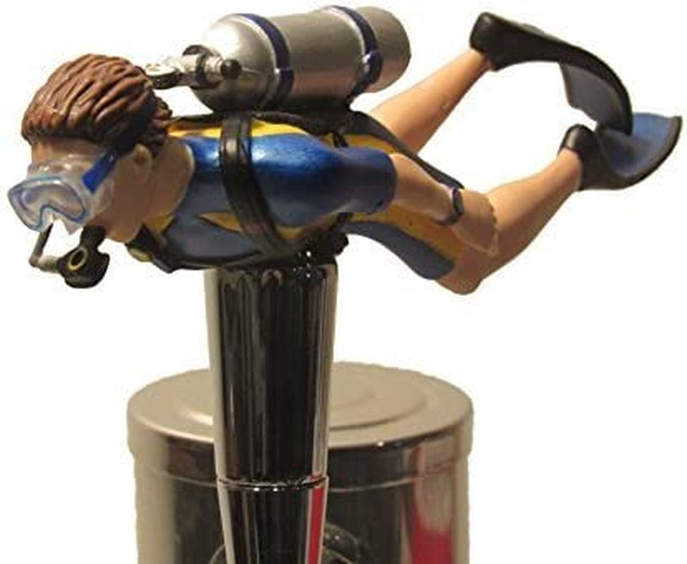 Scuba Diver Beer Tap Handle Sports Bar Kegerator Breweriana Hunter