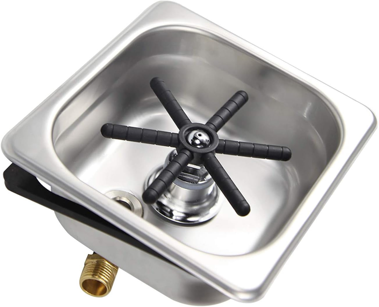 Cup Washing Machine Rinser Pitcher, Glass Cleaning Rinser for Bar Cafe Pan Dimensions Rinser (6.9" X 6.4" X 2.6")