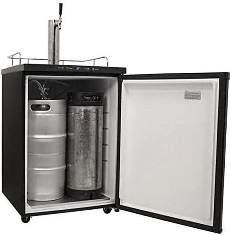 KC3000 Full Size Kegerator with Digital Display - Black