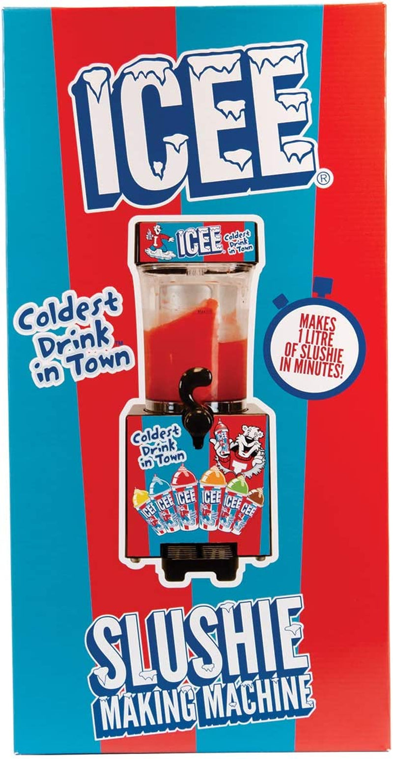 Genuine ICEE Brand Counter-Top Sized ICEE Slushie Maker - Spins Your Pre-Chilled Ingredients with Your Ice into ICEE Slushies!