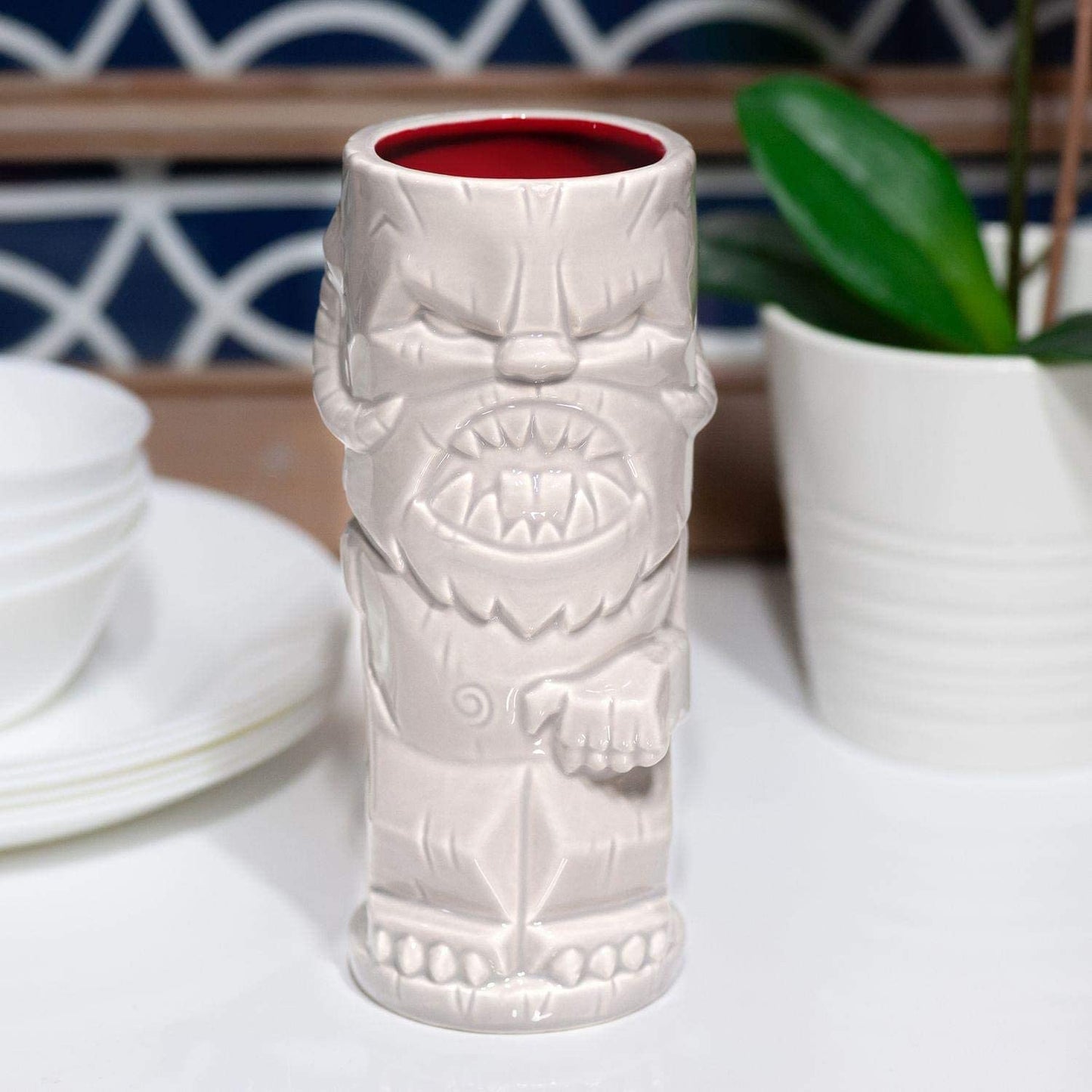 Star Wars Wampa Mug | Official Star Wars Collectible Tiki Style Ceramic Cup | Holds 14 Ounces