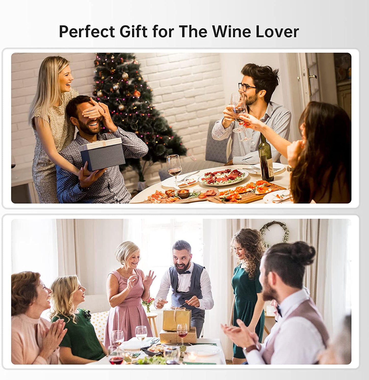 Wine Chiller Electric, Wine Chillers Bucket for 750Ml Red & White Wine or Some Champagne,Stainless Steel Single Bottle Iceless Wine Cooler,Kitchen Bar RV Wine Accessory,Gift for Wine Lovers