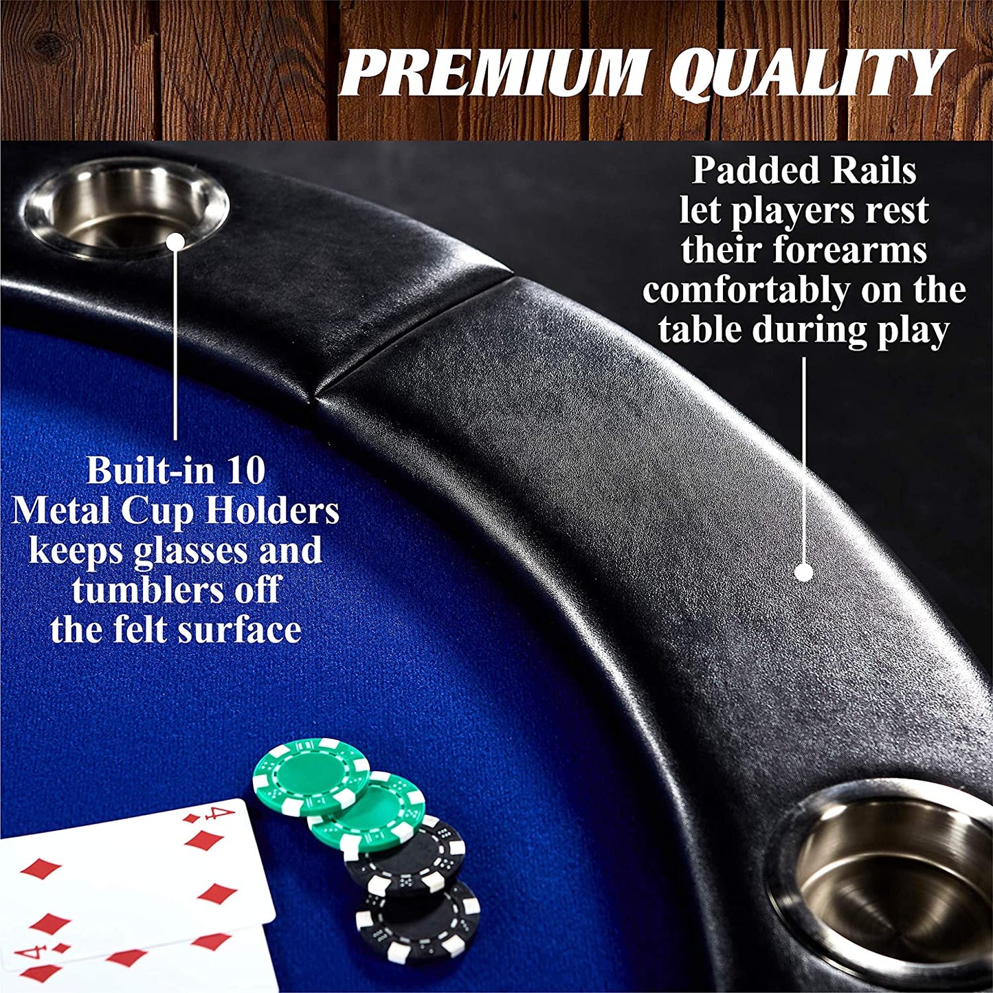 Barrington Billards Poker Table - Multiple Styles