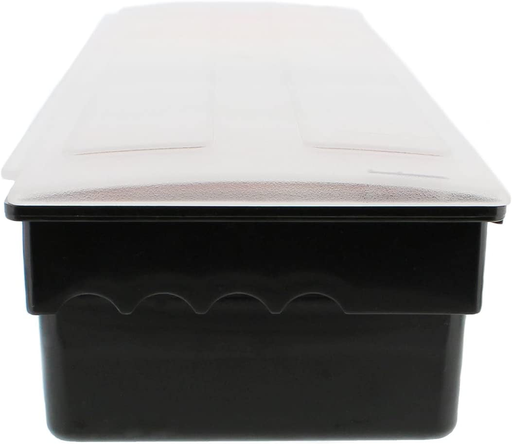 Ice Cooled Condiment Serving Container Chilled Garnish Tray Bar Caddy for Home Work or Restaurant