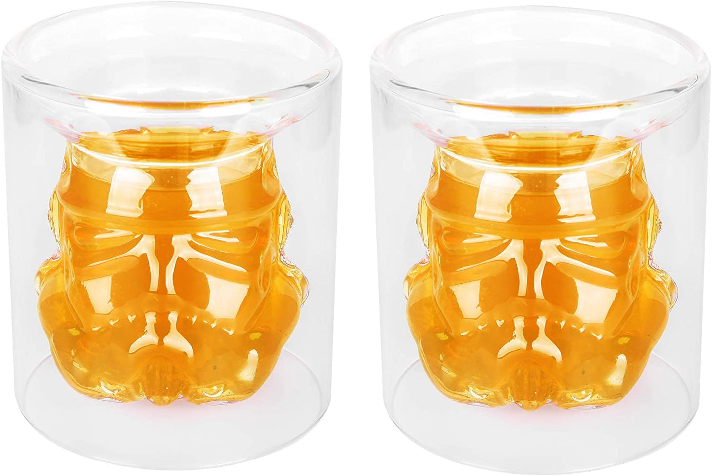 Whiskey Flask Carafe Decanter, Whiskey Glasses, Whiskey Carafe for Wine, Liquor, Scotch, Bourbon, Brandy - 750ML