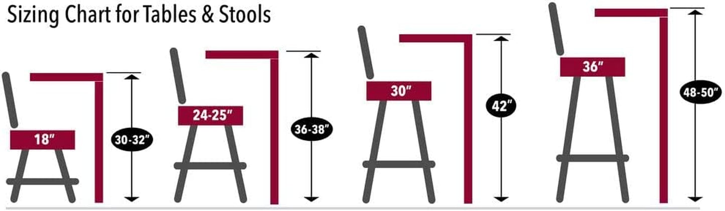 802 Misha Bar Stool, 30" Seat Height, Medium Maple