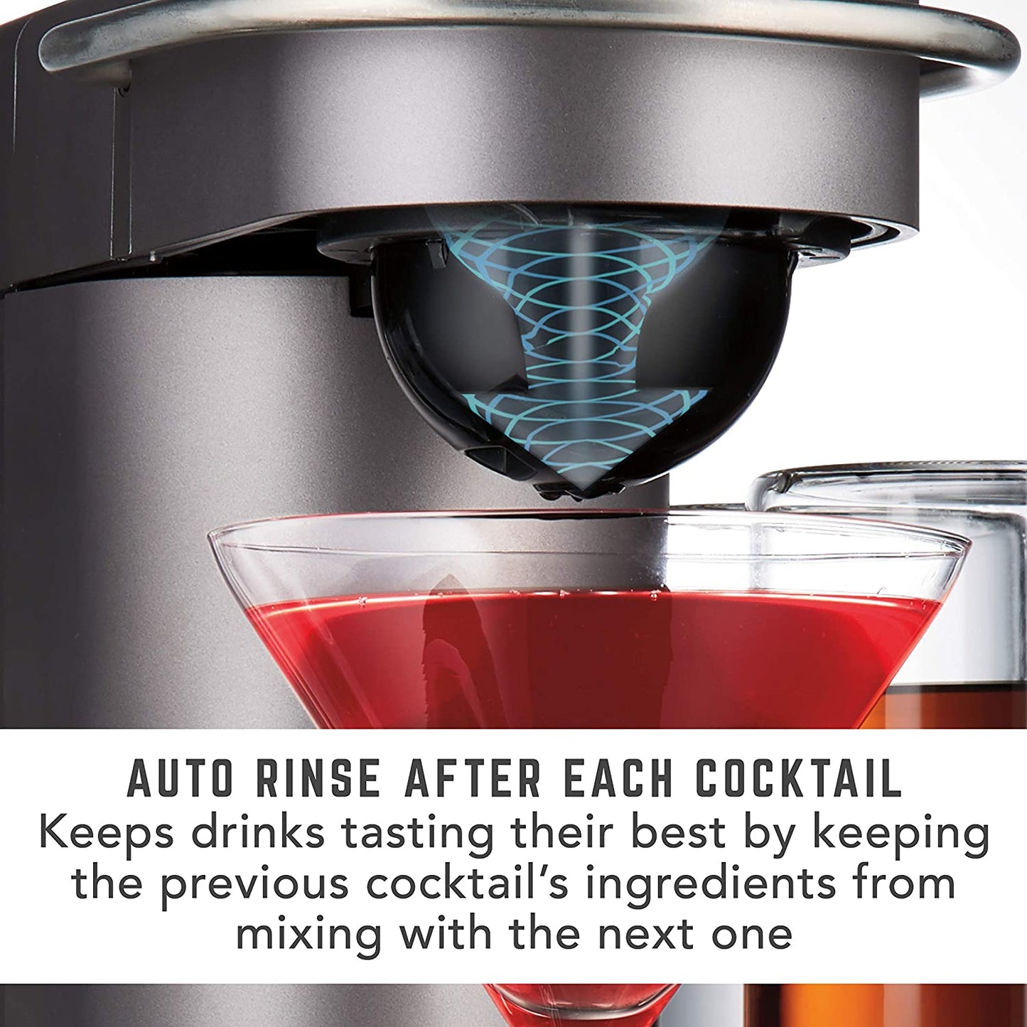 Premium Cocktail and Margarita Machine for the Home Bar with Push-Button Simplicity and an Easy to Clean Design (55300)