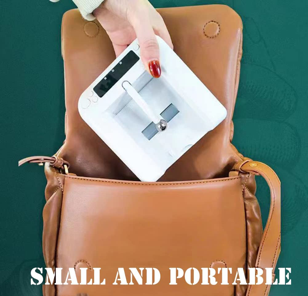 Smart Automatic Poker Card Dealer-360° Rotating Universal Anti-Cheating Playing Card Dealing Tool, Rotating Card Dealer Machine for UNO, Blackjack, Texas Hold'Em, Home Card Games