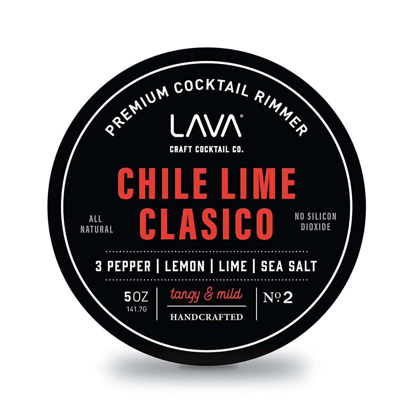 Premium Jalapeno Citrus Margarita Salt Cocktail Rimmer, All Natural Spicy Margarita Rimmer Salt, Sea Salt Rocks, Real Lime, No Silicon Dioxide, with Easy Screw-On Lid - 5Oz