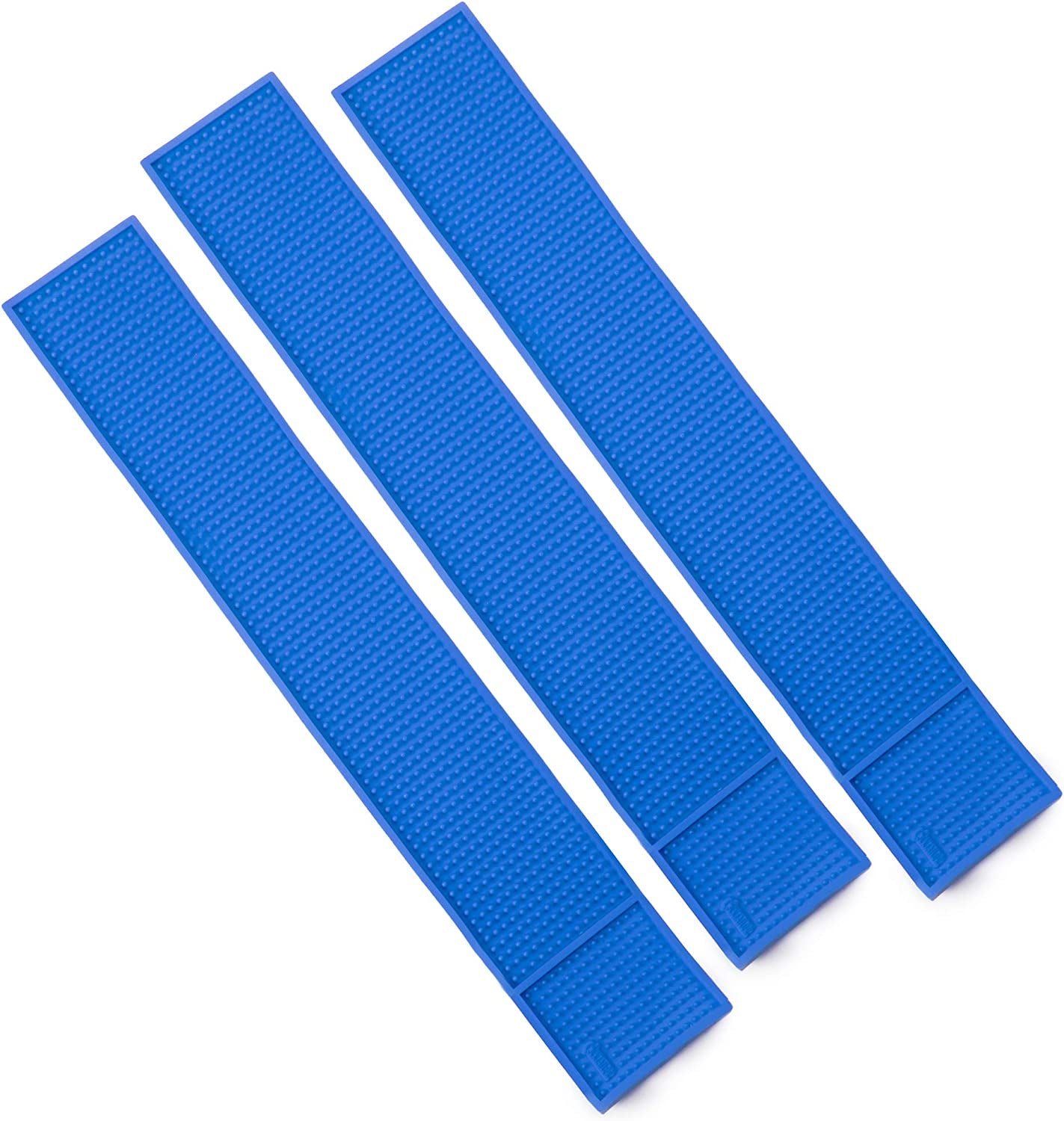 Rubber Bar Top Spill Mat (1) - 24" X 4" Heavy Duty Non-Slip Professional Bartender Accessories - Essential Business Supplies for Cocktail Drink Mixing, Industrial & Home Kitchen