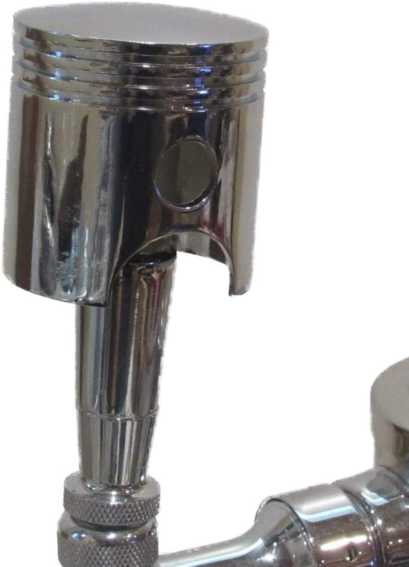 Chrome Piston Head Beer Tap Handle Sports Bar Kegerator
