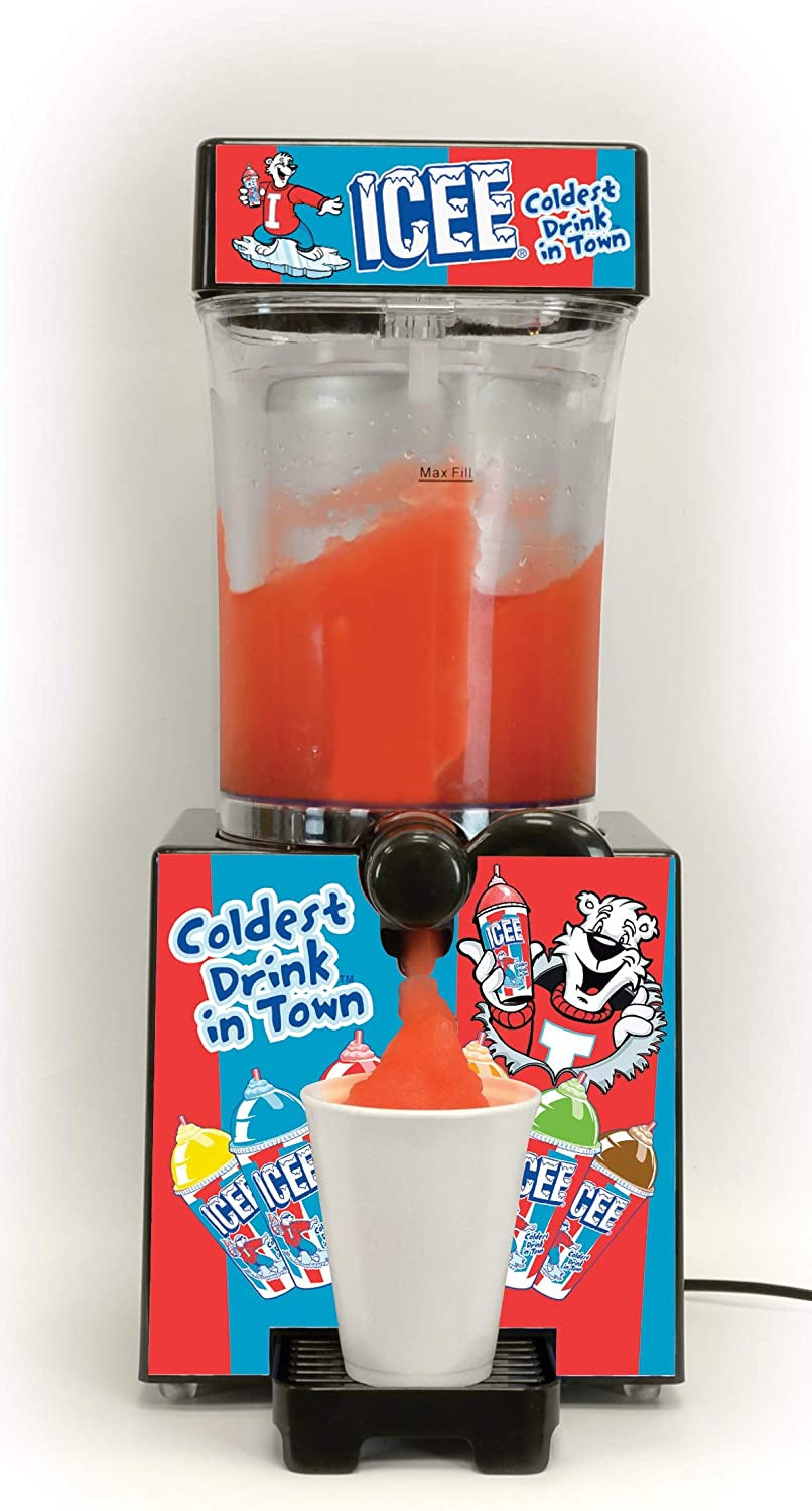 Genuine ICEE Brand Counter-Top Sized ICEE Slushie Maker - Spins Your Pre-Chilled Ingredients with Your Ice into ICEE Slushies!