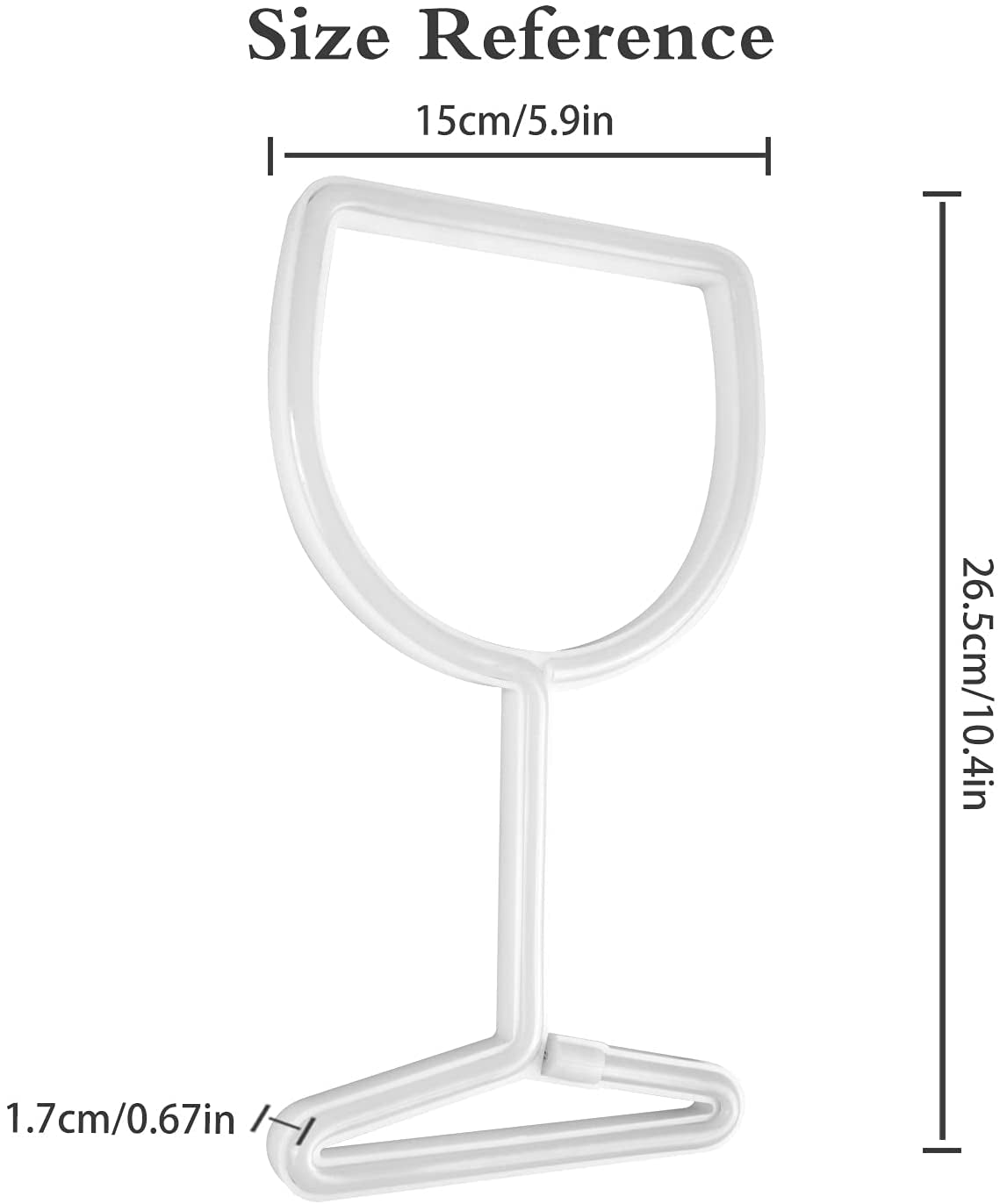 Neon Signs Wine Glass Lights - Bar Restaurant Nightclub Beach Shop Holiday Celebration Party Neon Lights, LED Home Decor Neon Signs Wine Cellar Accessories (Pink)