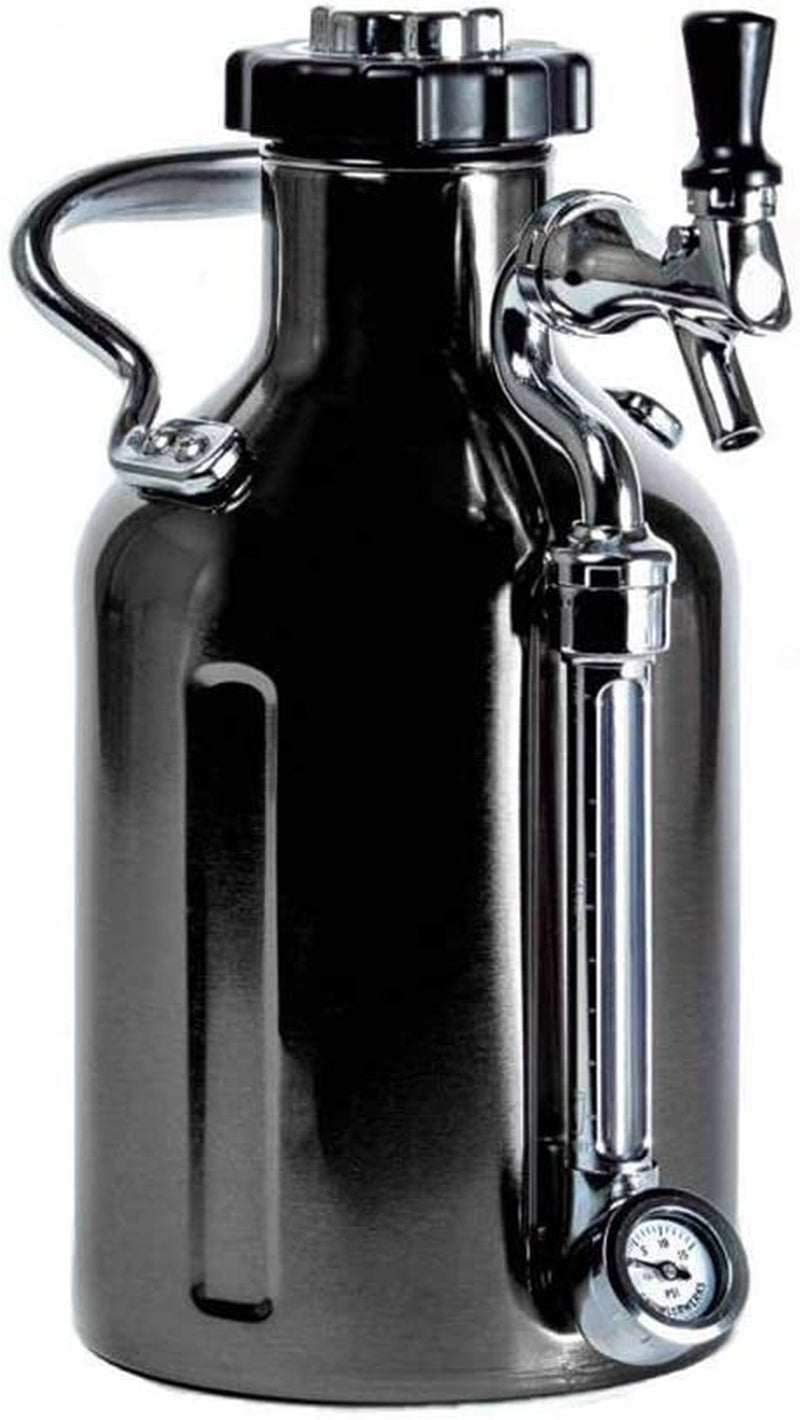 Ukeg Carbonated Growler-Great Gift for Beer Lovers, 64 Oz, Copper