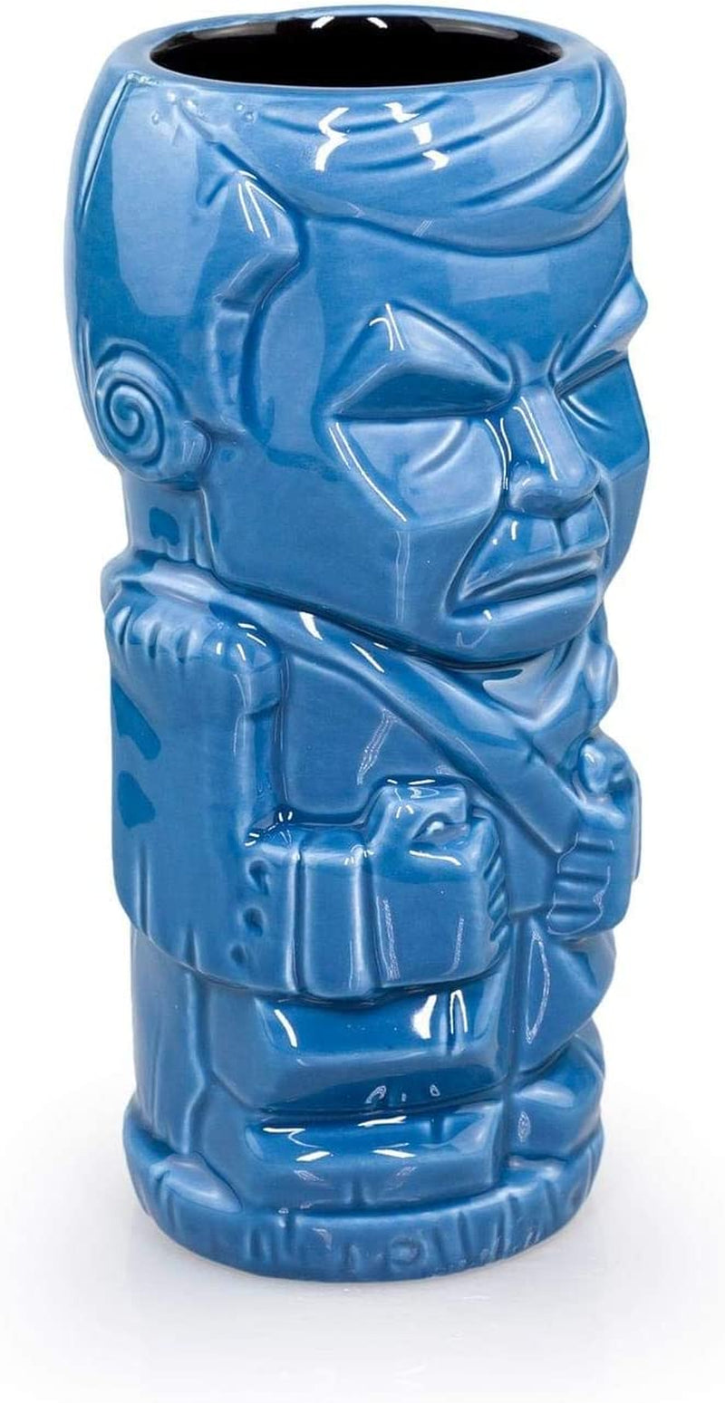 Geeki Tikis Star Trek Dr. Mccoy Mug | Official Star Trek Collectible Tiki Style Ceramic Cup | Holds 20 Ounces