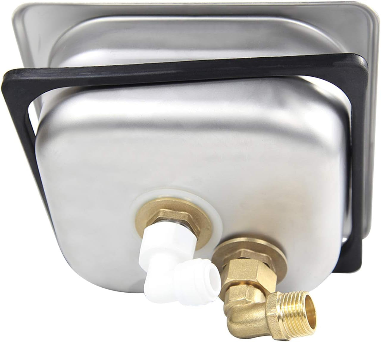 Cup Washing Machine Rinser Pitcher, Glass Cleaning Rinser for Bar Cafe Pan Dimensions Rinser (6.9" X 6.4" X 2.6")
