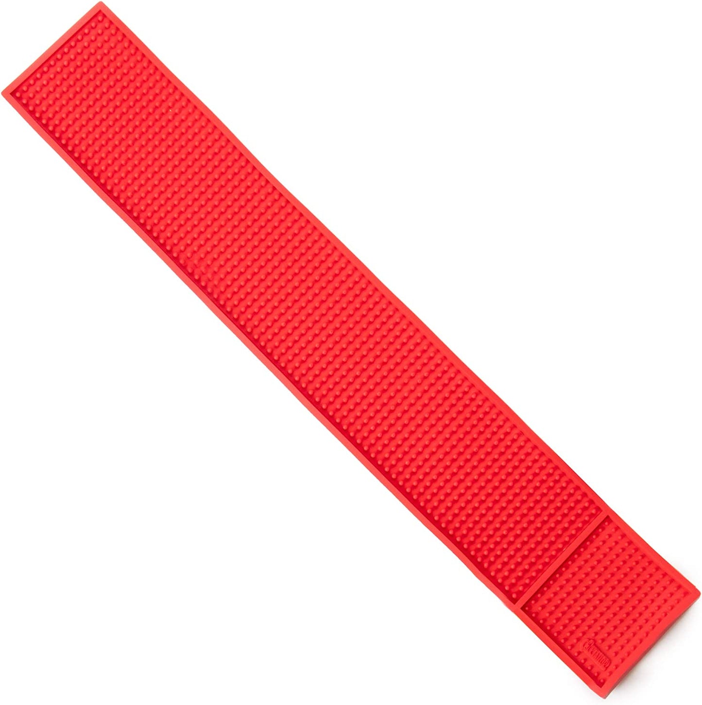 Rubber Bar Top Spill Mat (1) - 24" X 4" Heavy Duty Non-Slip Professional Bartender Accessories - Essential Business Supplies for Cocktail Drink Mixing, Industrial & Home Kitchen