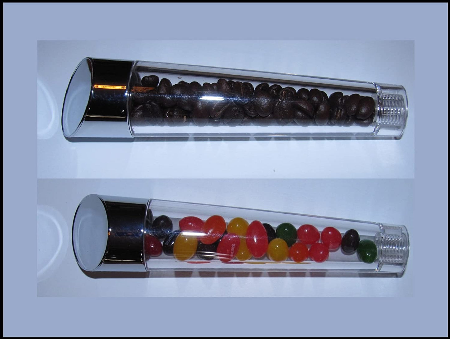 SEE THRU BEER FAUCET HANDLE HOLLOW to FILL with INGREDIENTS The"Be ANYTHING" Beer Tap Lever