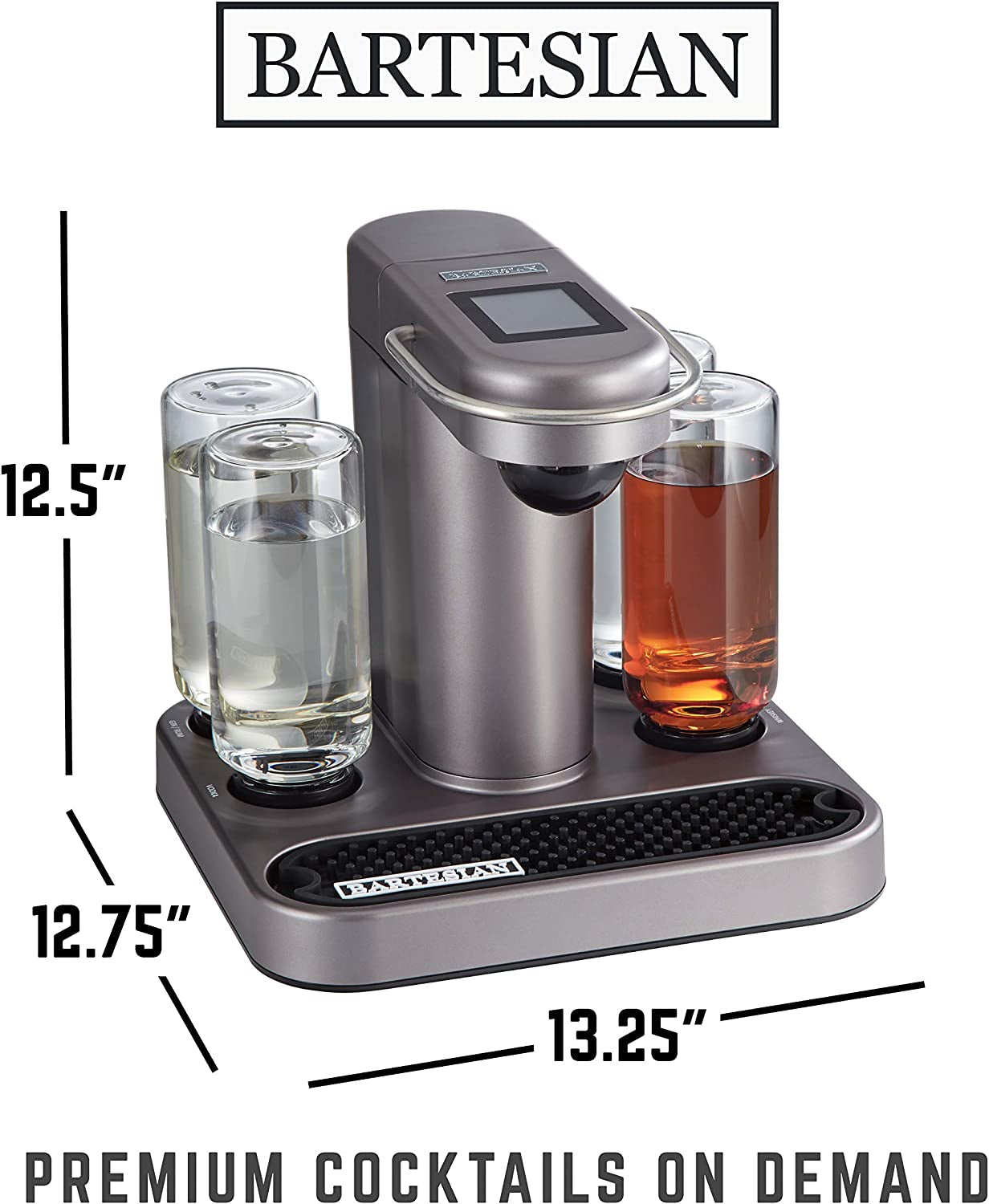Premium Cocktail and Margarita Machine for the Home Bar with Push-Button Simplicity and an Easy to Clean Design (55300)