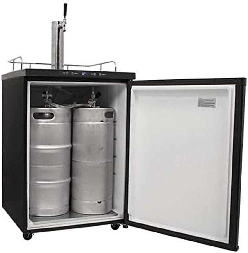 KC3000 Full Size Kegerator with Digital Display - Black