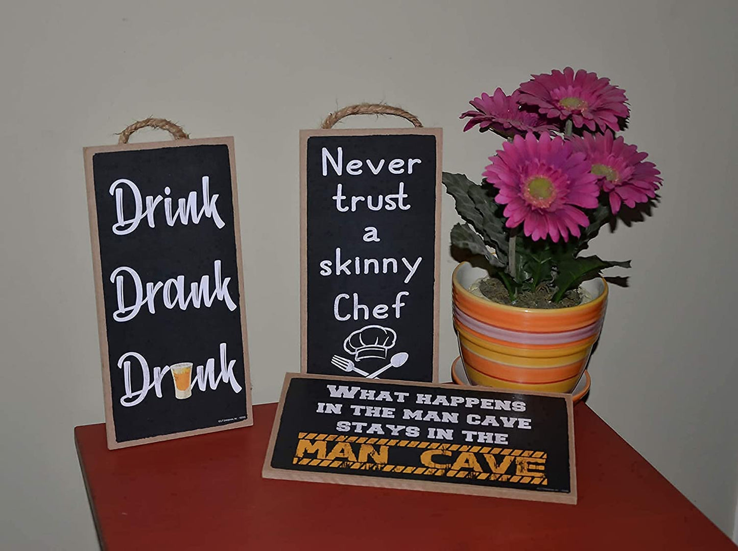 Man Cave Sign, Man Cave Decor, What Happens in the Cave Sign, Funny Mancave Wood Sign, Man Cave Rules Sign, Funny Home Signs, Mancave Signs and Decor, Novelty Mancave Wall Sign for Men, 5X10