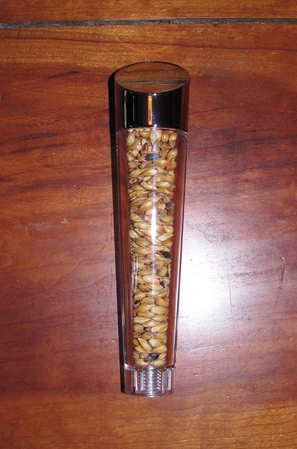 SEE THRU BEER FAUCET HANDLE HOLLOW to FILL with INGREDIENTS The"Be ANYTHING" Beer Tap Lever