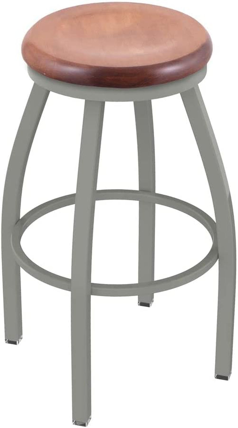 802 Misha Bar Stool, 30" Seat Height, Medium Maple