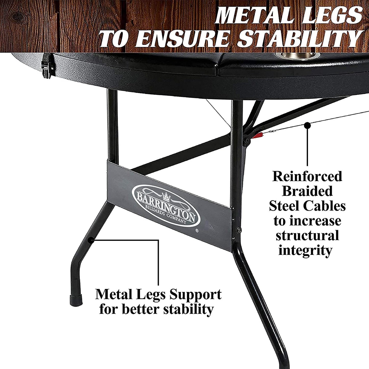 Barrington Billards Poker Table - Multiple Styles