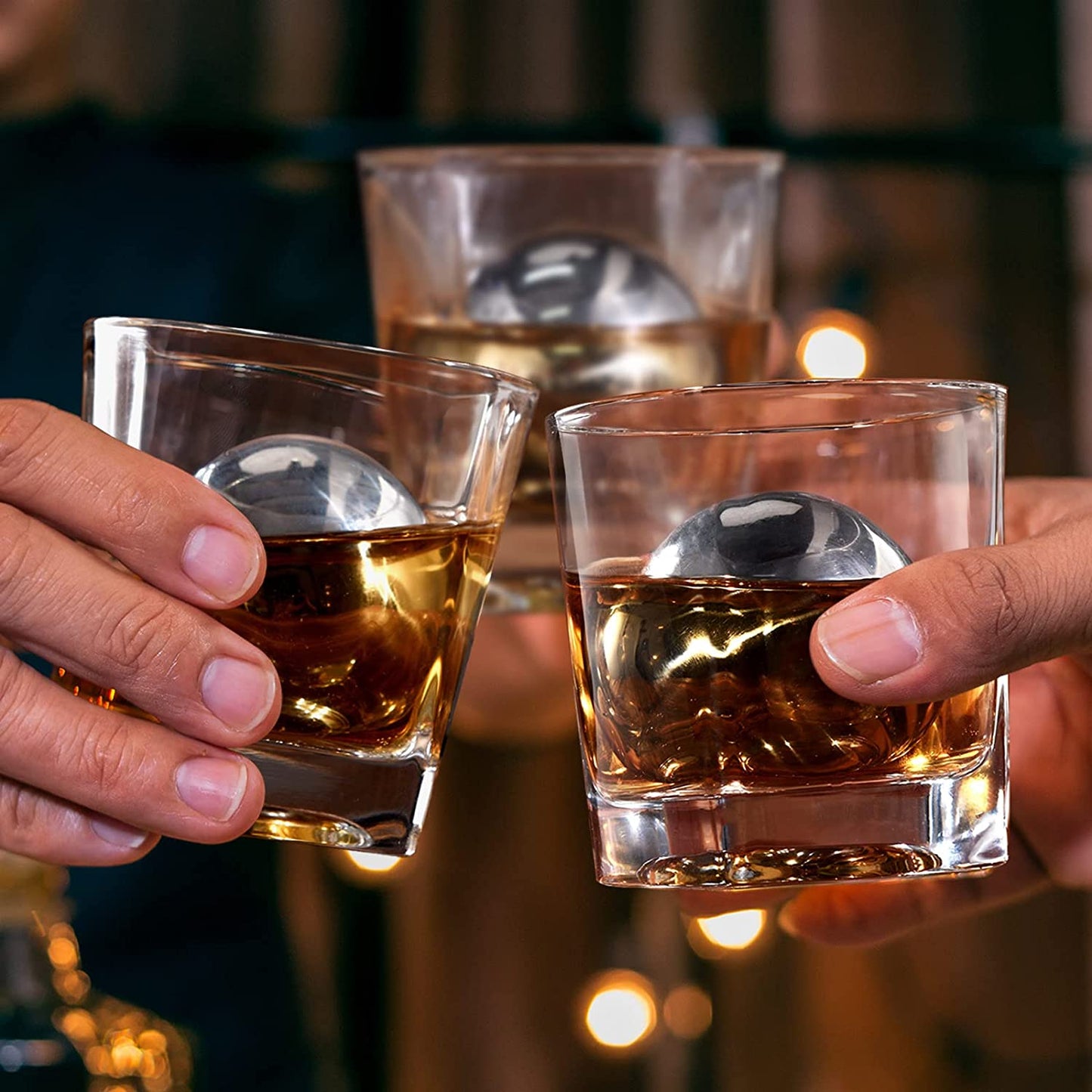 Whiskey Gifts for Men Him from Daughter Son Wife, Whiskey Stones, Bourbon Gifts for Men Who Have Everything, Anniversary Birthday Gifts for Him Boyfriend Husband Grandpa Cool Gadgets Present Ideas