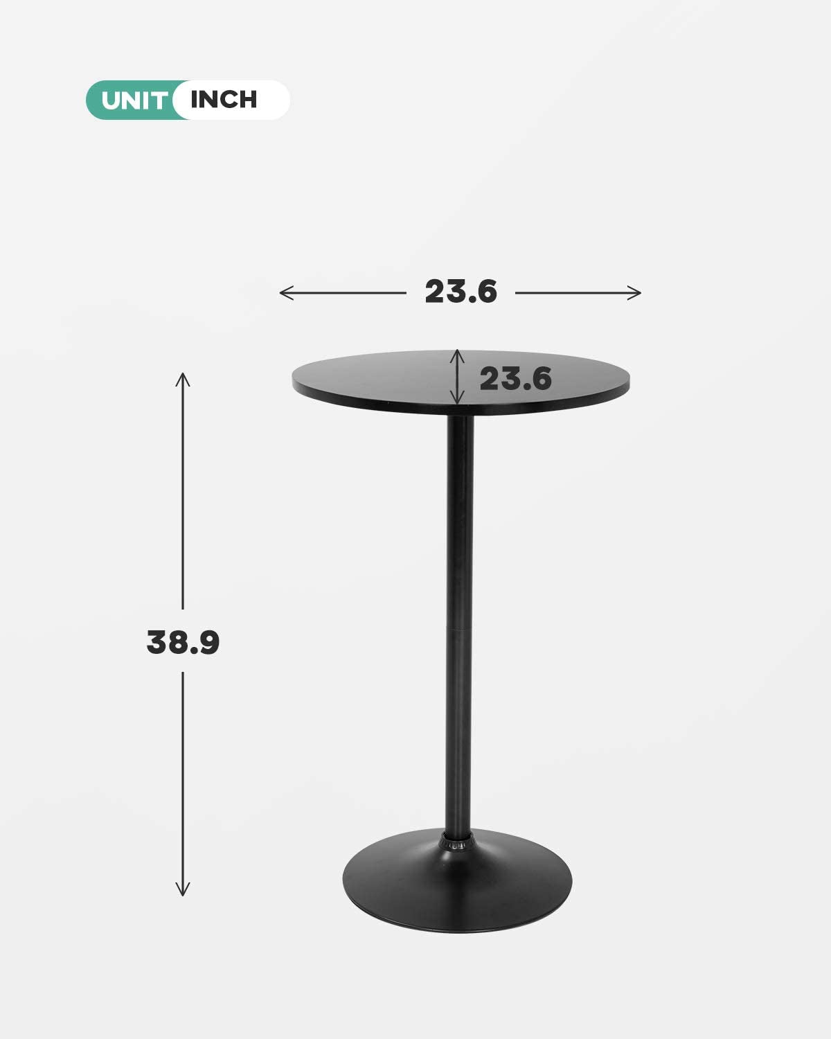 Modern Bar Table Kitchen Dining Table round Pub Table Hydraulic Dining Room Home Kitchen Table Bar Top Table Tall Table