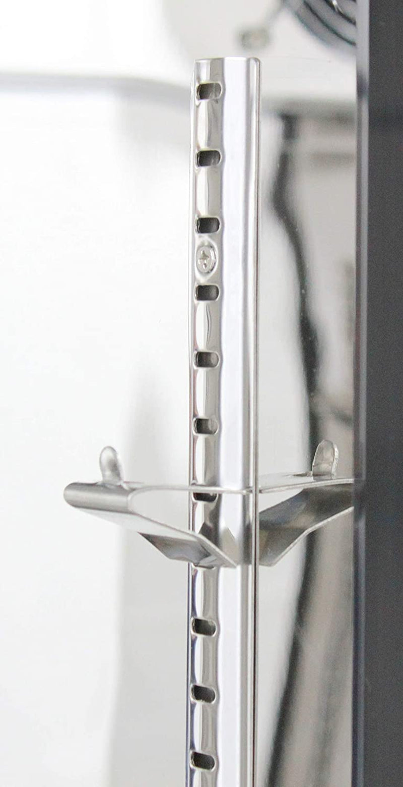 3-Door Glass Front Stainless Steel Back Bar Cooler; 54" Wide, Counter Height Refrigerator