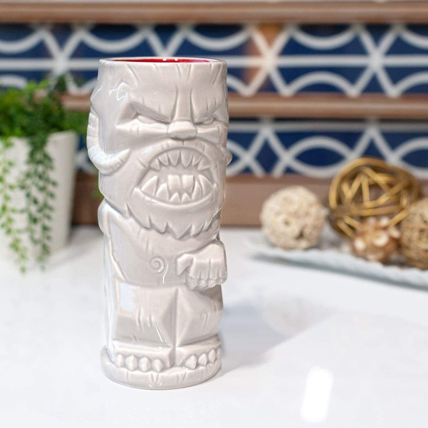 Star Wars Wampa Mug | Official Star Wars Collectible Tiki Style Ceramic Cup | Holds 14 Ounces