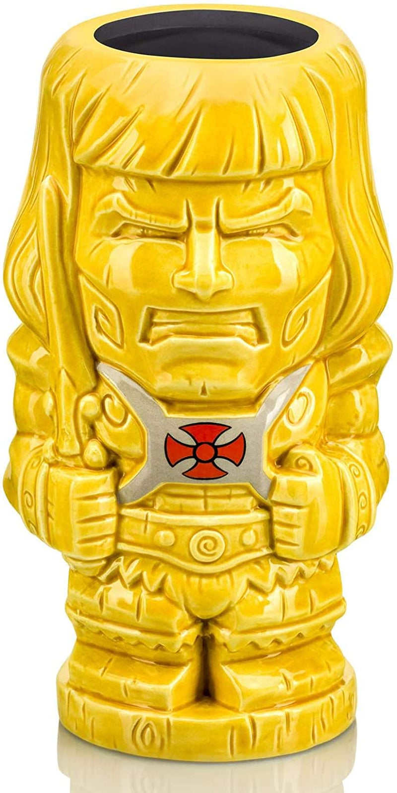 Masters of the Universe He-Man Ceramic Mug | Official Collectible Tiki Cup | Tropical Drinkware for Home Barware Set | Holds 20 Ounces