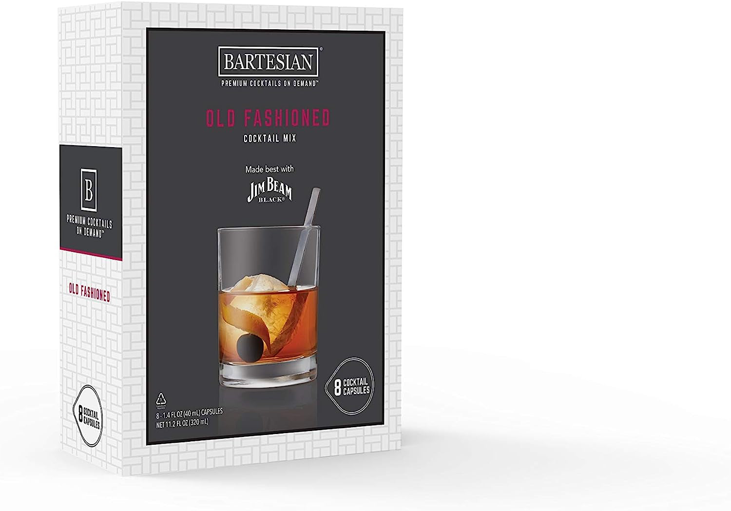 the Classic Collection Cocktail Mixer Capsules, Variety Pack of 8 Cocktail Capsules, for  Premium Cocktail Maker (55417)