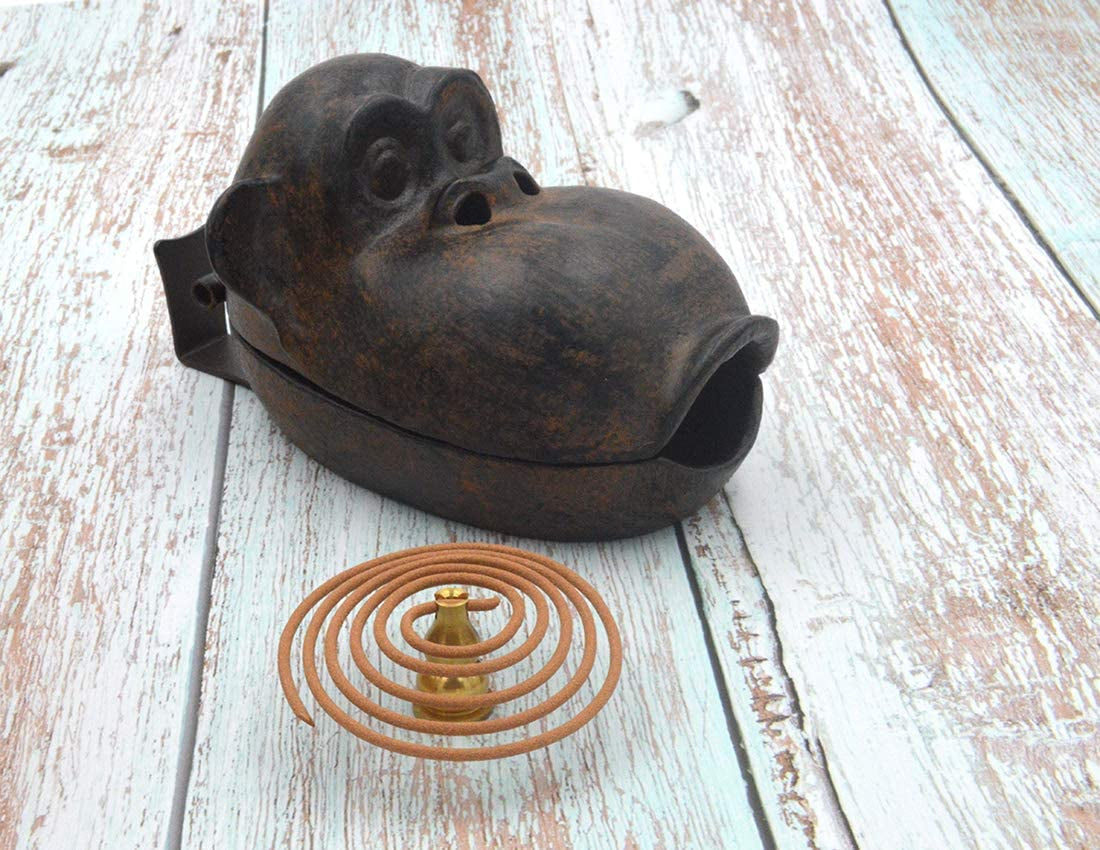 FLA Cigar Ashtray, Big Monkey Retro Cigarettes Ashtrays Outdoor Indoor for Home Decor Garden Patio Cast Iron, Best Gift for Smokers Men and Women